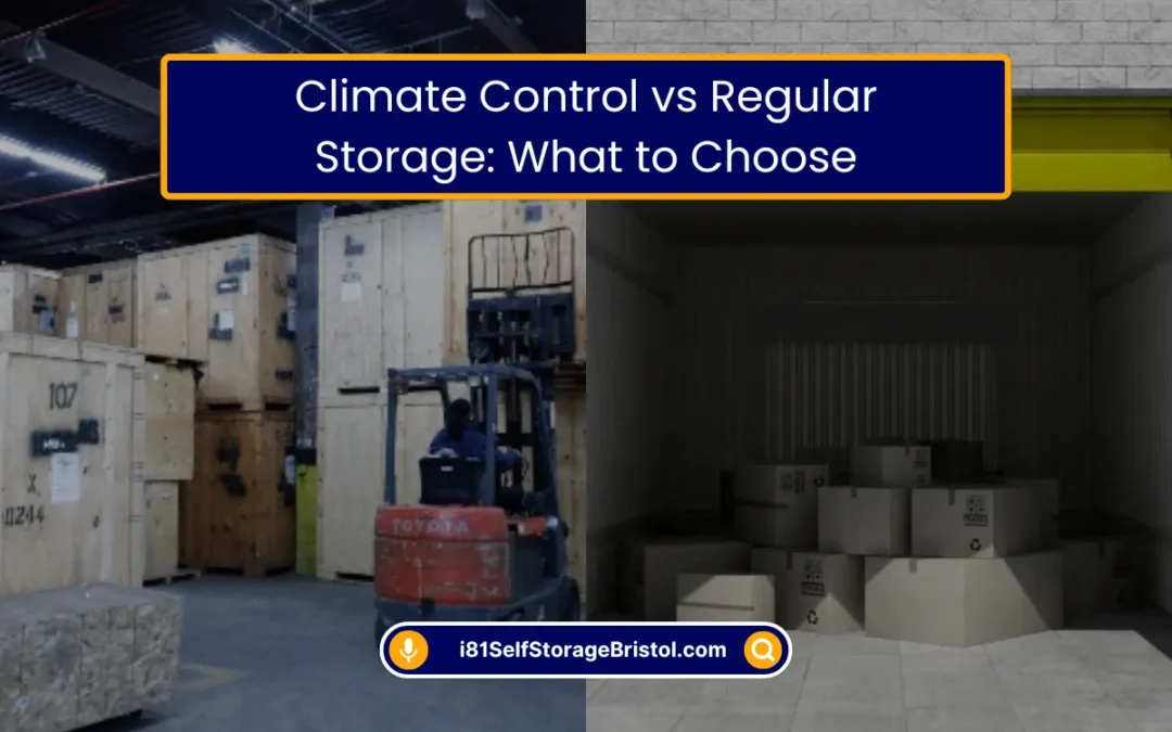 Climate Control vs Regular Storage: What to Choose (2026)