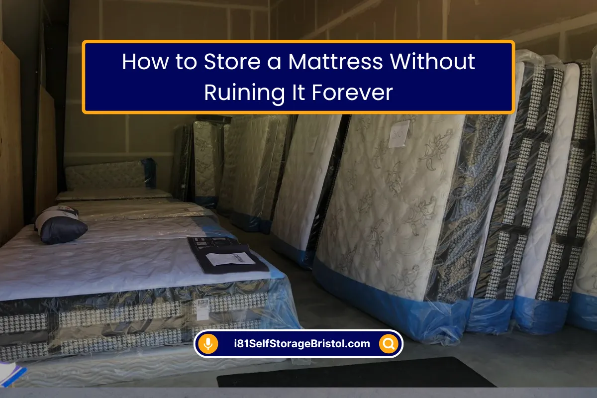 How to Store a Mattress Without Ruining It