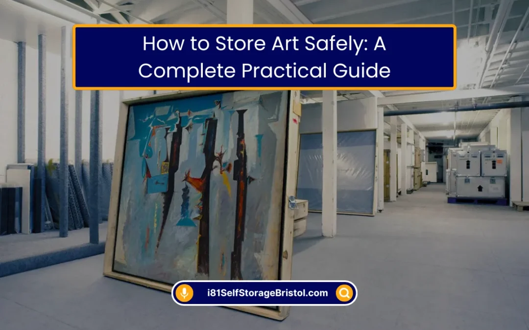 How to Store Art Safely: A Complete Practical Guide (2026)
