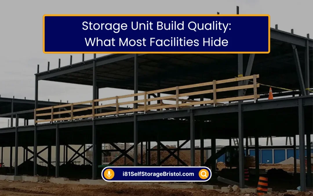 Storage Unit Build Quality: What Most Facilities Hide (2026)