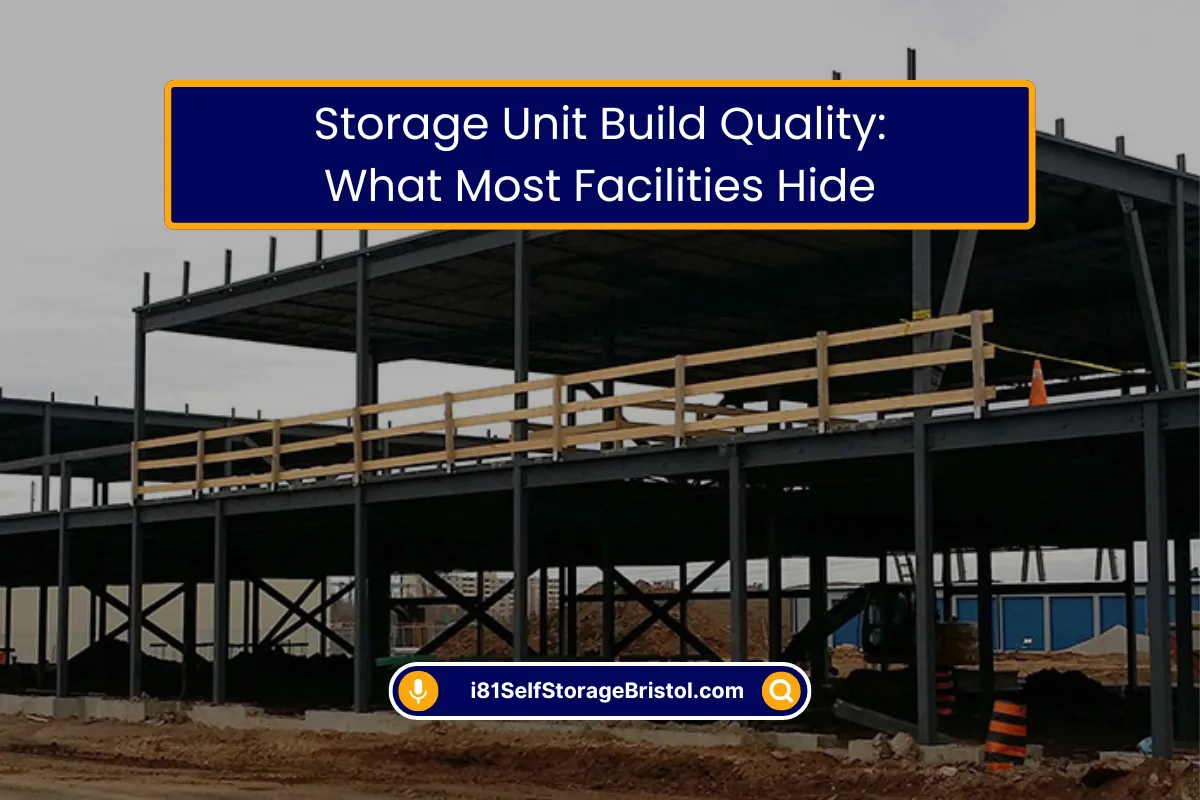Storage Unit Build Quality Most Facilities Hide