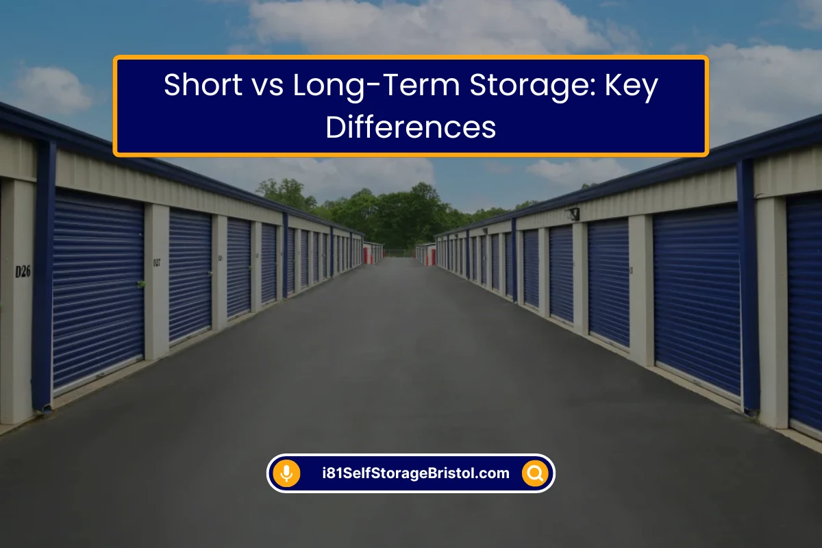 Short-Term and Long-Term Storage Guide
